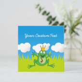 Prins kikker 5,25 x 5,25 inch (Staand voorkant)