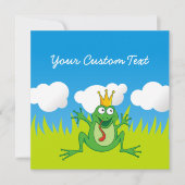 Prins kikker 5,25 x 5,25 inch (Voorkant)