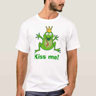 Prins kikker, kus me! Basic T-shirt