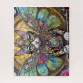 Prins Kitty Kat van de Vlinder Vleugel Brigade Legpuzzel (Verticaal)