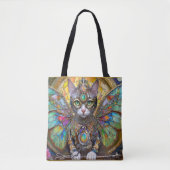 Prins Kitty Kat van de Vlinder Vleugel Brigade Tote Bag (Voorkant)