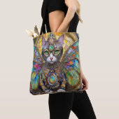 Prins Kitty Kat van de Vlinder Vleugel Brigade Tote Bag (Dichtbij)