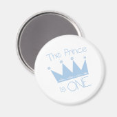 Prins Kroon 1e Verjaardag Magneet (Voorkant / Achterkant)