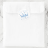 Prins Kroon 4e Verjaardag Tshirts en geschenken Ronde Sticker (Tas)