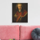 Prins leopold van Dessau Canvas Afdruk (Insitu (Woonkamer))