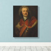 Prins leopold van Dessau Canvas Afdruk (Insitu (Houten vloer))
