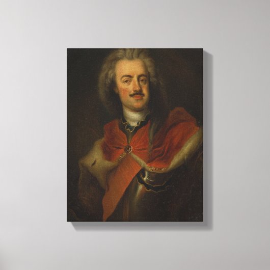 Prins leopold van Dessau Canvas Afdruk (Voorkant)