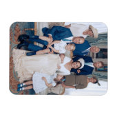 Prins Louis christening, juli 2018 gestileerd Magneet (Horizontaal)