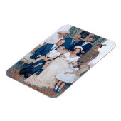 Prins Louis christening, juli 2018 gestileerd Magneet (Linkerzijde)