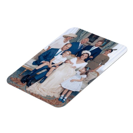 Prins Louis christening, juli 2018 gestileerd Magneet (Linkerzijde)