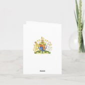 Prins Louis viert 1e verjaardag Kaart (Achterkant)