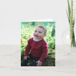 Prins Louis viert 1e verjaardag Kaart