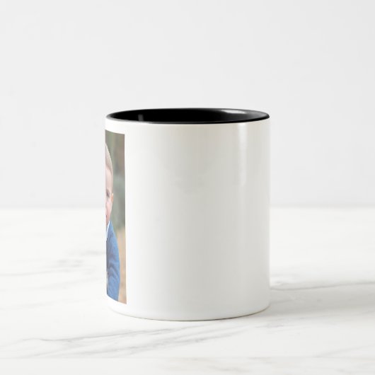 Prins Louis viert 1e verjaardag Tweekleurige Koffiemok (Center)