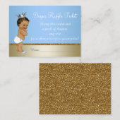 Prins Luier Raffle Tickets Informatiekaartje (Voorkant / Achterkant)