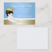 Prins Luier Raffle Tickets Informatiekaartje (Voorkant / Achterkant)