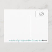 Prins Marvin op Brita's winkel Briefkaart (Achterkant)