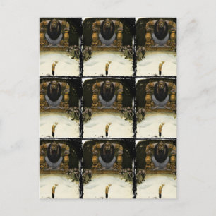 Prins met de Troll King Briefkaart