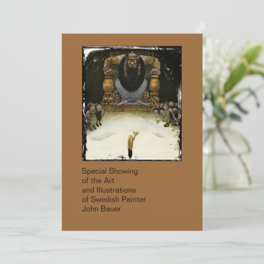 Prins met de Troll King Kaart (Staand voorkant)