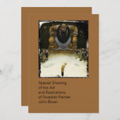 Prins met de Troll King Kaart (Voorkant / Achterkant)