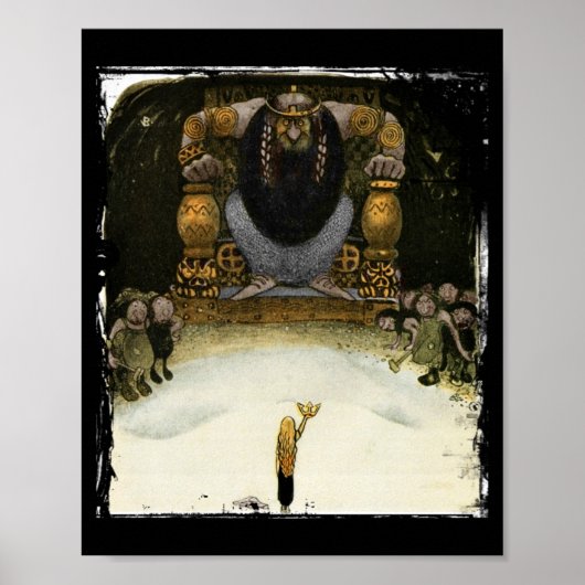 Prins met de Troll King Poster (Voorkant)