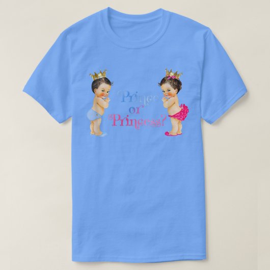 Prins of Princess Baby T-shirt (Design voorkant)