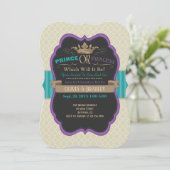 Prins of Princess Gender Republic Invitation Kaart (Staand voorkant)