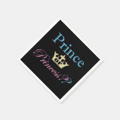 Prins of prinses? servetten (Hoek)