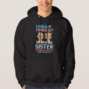 Prins of Prinses Zus Opgewonden Om Te Zien Wat Onz Hoodie