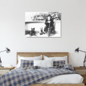 Prins Otto van Bismarck-Schoenhausen Canvas Afdruk (Insitu (Slaapkamer))