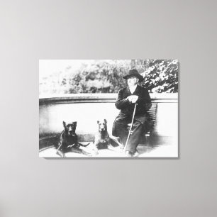 Prins Otto van Bismarck-Schoenhausen Canvas Afdruk