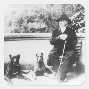 Prins Otto van Bismarck-Schoenhausen Vierkante Sticker