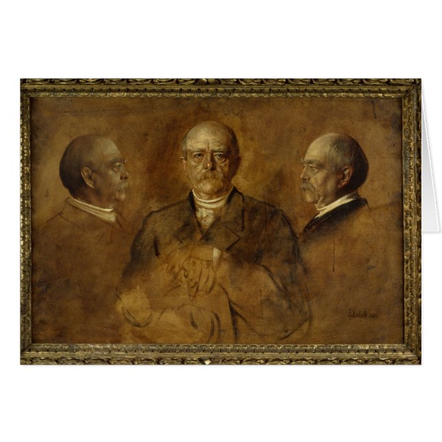 Prins Otto von Bismarck, 1884 (Voorkant Horizontaal)