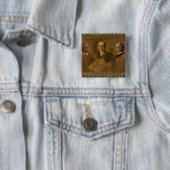 Prins Otto von Bismarck, 1884 Vierkante Button 5,1 Cm (In situ)