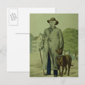 Prins Otto von Bismarck in Friedrichsruh Briefkaart (Voorkant / Achterkant)