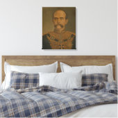 Prins Otto von Bismarck in het uniform van Diploma Canvas Afdruk (Insitu (Slaapkamer))