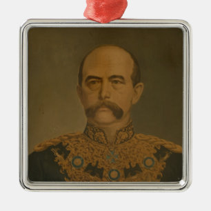 Prins Otto von Bismarck in het uniform van Diploma Metalen Ornament