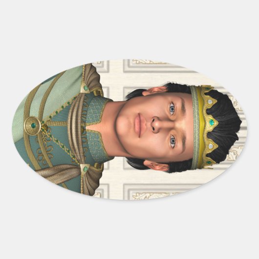 Prins Ovale Sticker (Voorkant)