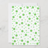 Prins prins Eerste partij schattig groen Kaart (Achterkant)