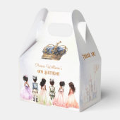 Prins Prinses Twins Kroon Koninklijke Verjaardag Bedankdoosjes (Voorkant Zijde)