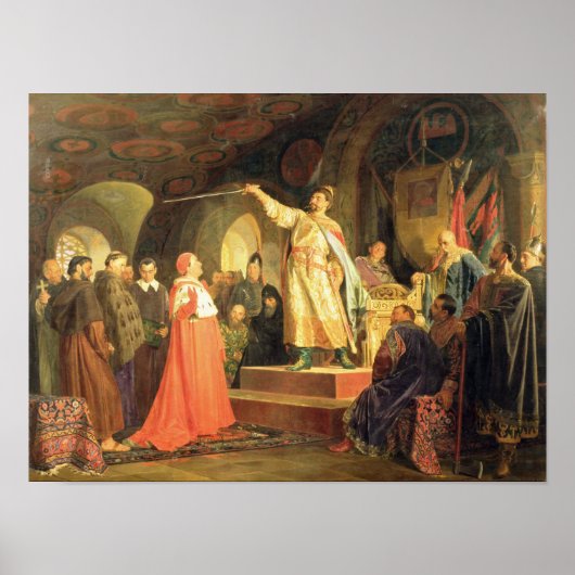 Prins Roman van Halych-Volhynia Poster (Voorkant)