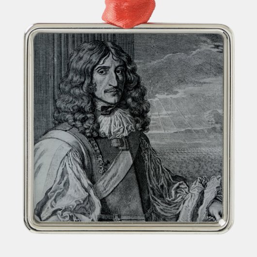 Prins Rupert van de Rijn Metalen Ornament (Voorkant)