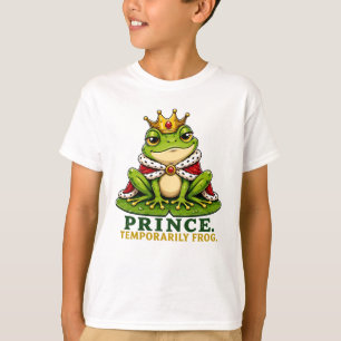 Prins. Tijdelijk Kikker. Grappige Kikker Prins T-shirt