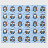 prins uil cadeaupapier (Vlak)