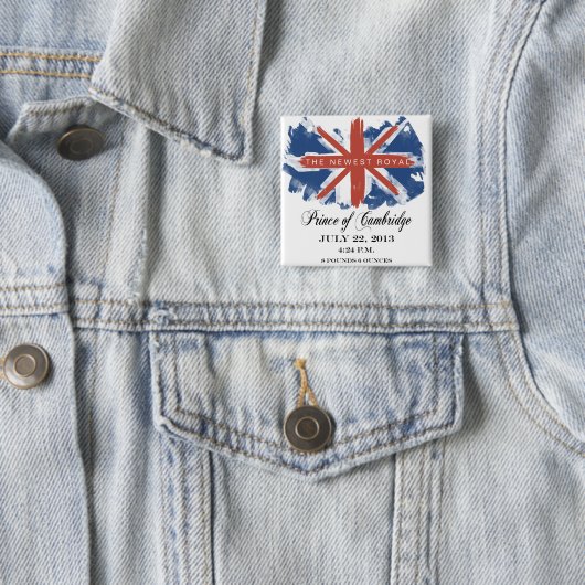 Prins van Cambridge Souvenir Button (In situ)