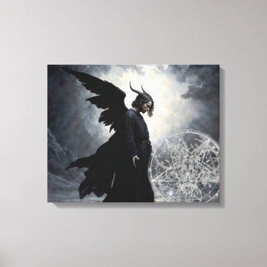Prins van de Duisternis Canvas Afdruk (Voorkant)