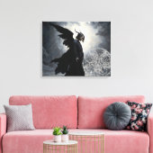 Prins van de Duisternis Canvas Afdruk (Insitu (Woonkamer))