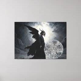 Prins van de Duisternis Canvas Afdruk