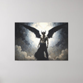 Prins van de Hel Lucifer Canvas Afdruk