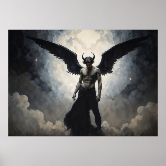 Prins van de Hel Lucifer Poster (Voorkant)