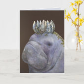 Prins van de Paarse Lamantijnen kaart (Gele Bloem)